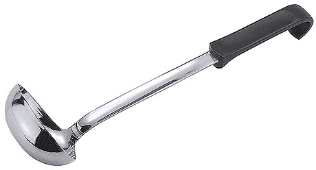 Buffet schwarz Suppenkelle 0,1L 34cm